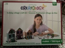 Creatology Christmas/Noel Craft Holiday Village Kit