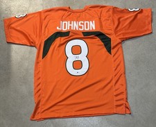 Duke Johnson Signed Miami Hurricane Custom Jersey Beckett
