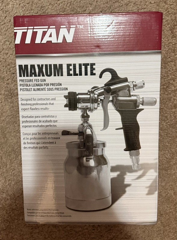 NEW IN BOX - Titan Capspray Maxum Elite HVLP Gun 524027 