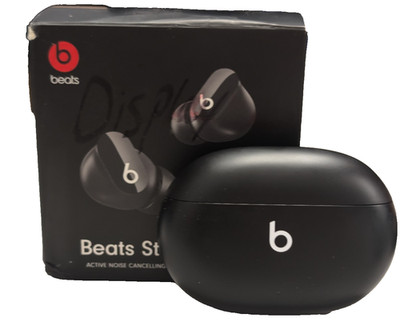Beats Studio Buds True Wireless Noise Cancelling Earbuds Black Tested w/Case Box