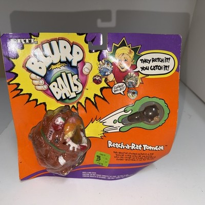 Vintage 1991 Blurp Balls Retch-A-Rat Tomcat New Sealed ERTL : READ