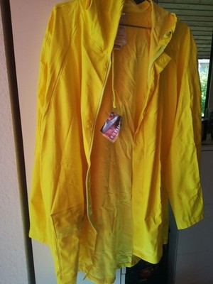 Regenjacke XXL Rainwear mit Kapuze  Flammhemmend Antistatisch Lyngsoe Microflex