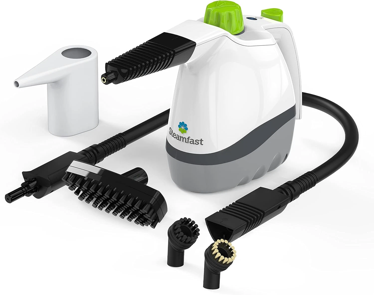 SF-210 Handheld Steam Cleaner with 6 Accessories & 12-Foot Power Cord