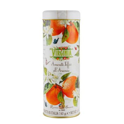 Amaretti Virginia - Orange Soft Amaretti - 140g