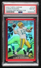 2009 Topps Chrome Red Refractor 25/25 Aaron Rodgers #TC75 5l2