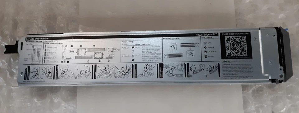 Dell Power Edge M420 QHB001 Server Blade 2xIntel Xeon E5-2470 4x16GB PC3L RAM - Image 2 of 4