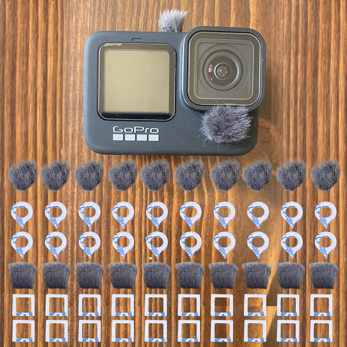 Camera Mic Wind Muff for Go Pro Hero 9 10 Dead Cat Windscreen
