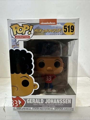 Funko Pop Gerald Johanssen 519 Hey Arnold Animation Nickelodeon Vinyl Figure