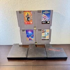 Nintendo NES Lot of 4 Games & 3 Sleeves Retro Video Game Bundle (Tested)