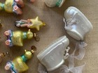 Department 56 Mini Glass Baby Ornaments and 2 Lg Carriage & Baby Shoes *Lot 28* — photo 7