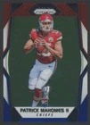 2017 Panini Red White Blue Prizm #269 Patrick Mahomes II Chiefs RC Rookie