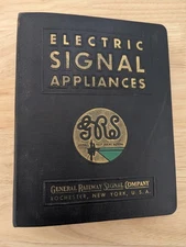 General Railway Signal Company GRS Signal Appliance Catalog Plates