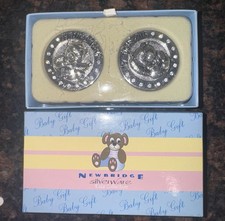 Newbridge Silverware BABY SILVER PLATED First Tooth  Curl Keepsake BOXED