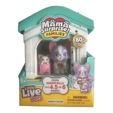 Little Live Pets Dog House Play set Mama Surprise Families FRENCHIE NEW