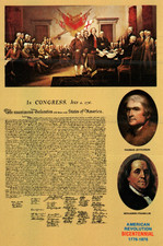 The Declaration of Independence Signing, American Revolution Bicentennial 1976