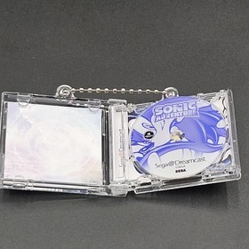  SEGA Dreamcast Keychain Mini Jewel Case CD Disc Limited Run Games Official 