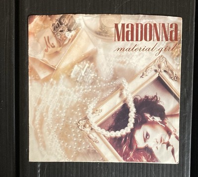 Madonna Material Girl b/w Pretender 7  Single .