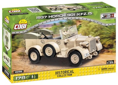 COBI 2256 1937 HORCH 901 (KFZ.15) - 178 Pcs - 1 soldier - US SELLER - MIB