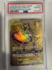 Mewtwo & Mew GX 222/173 Sm12a: Tag Team GX: Tag All Stars for sale
