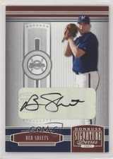 2005 Donruss Signature Series Silver Signatures Ben Sheets #64 Auto 0f3