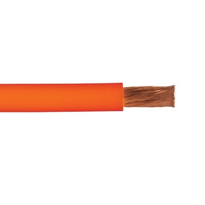 50' 4/0 AWG Super-Vu-Tron Welding Cable Orange UL CSA 600V