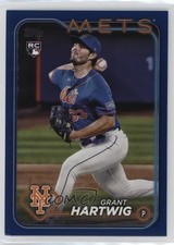 2024 Topps Series 1 Retail Royal Blue Grant Hartwig #130 02dl