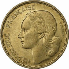 [#226985] Francia, 50 Francs, Guiraud, 1952, Paris, Alluminio-bronzo, SPL, KM:91