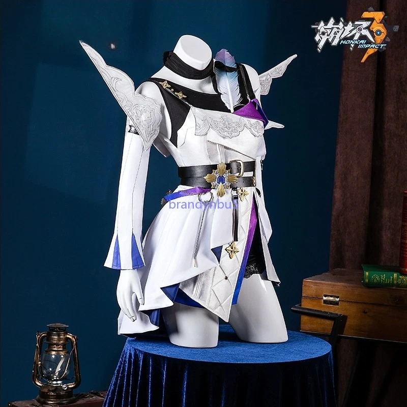Traje de rendimiento de Halloween Honkai Impact 3 Raiden Mei Cosplay Genshin Impact Foto 3 de 4
