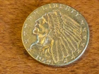 1925-D $2.5 Indian Head Gold Quarter Eagle