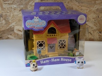 Vintage Hamtaro Ham-Ham House 2002 Original Box Hamster Friends Hasbro