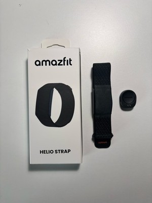 Amazfit Helio Strap Smart Band 24/7 Fitness-Tracker, Schwarz