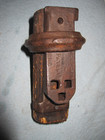 Antique Scythe Hay Grain Sickle Farm Tool Long Blade Attachment Hardware Only — photo 8
