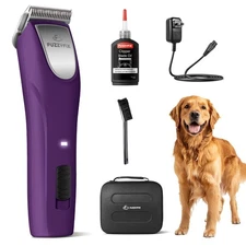 Professional Dog Clippers for Grooming - 2 Speed Detachable Blade Pet Groomin...