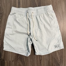 RVCA Opposites Elastic Boardshorts Mens Blue Swim Beach Surfing Trunks Medium