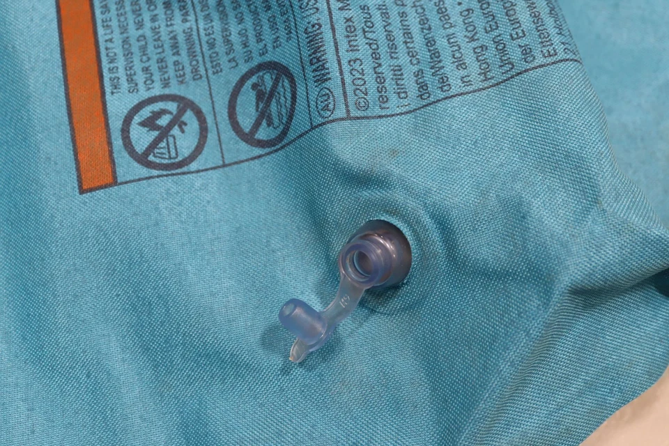 Intex - Colchón de aire para dormir camping 26,5" x 72,5": tamaño de uso doble (sin caja) Foto 4 de 4