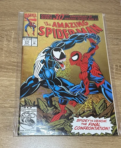 COMICS: AMAZING SPIDERMAN 375 1993 CENTS COPY 1ST APP ANN WEYING SPIDEY VS VENOM