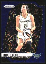 2024 Panini Prizm WNBA Prizms Blue Velocity #94 Maddy Siegrist - BSK