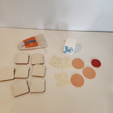 Vintage Fisher Price Milk Bread  Sandwich Set