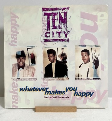 Ten City - Whatever Makes You Happy - UK 12'' Vinyl - 1990 - Atlantic