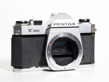 Pentax K1000 35mm SLR Film Camera Body - Works read