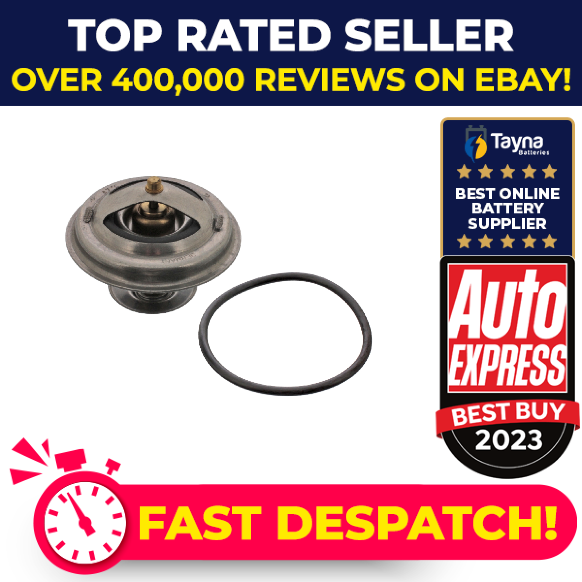 Coolant Thermostat 18278 Febi 069121113 069121113S2 Genuine Quality Guaranteed