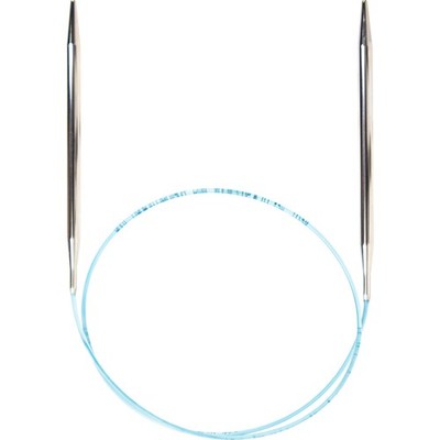 skacel by addi Circular Knitting Needles, 24 Inch (60 cm) Turbo Round Plated