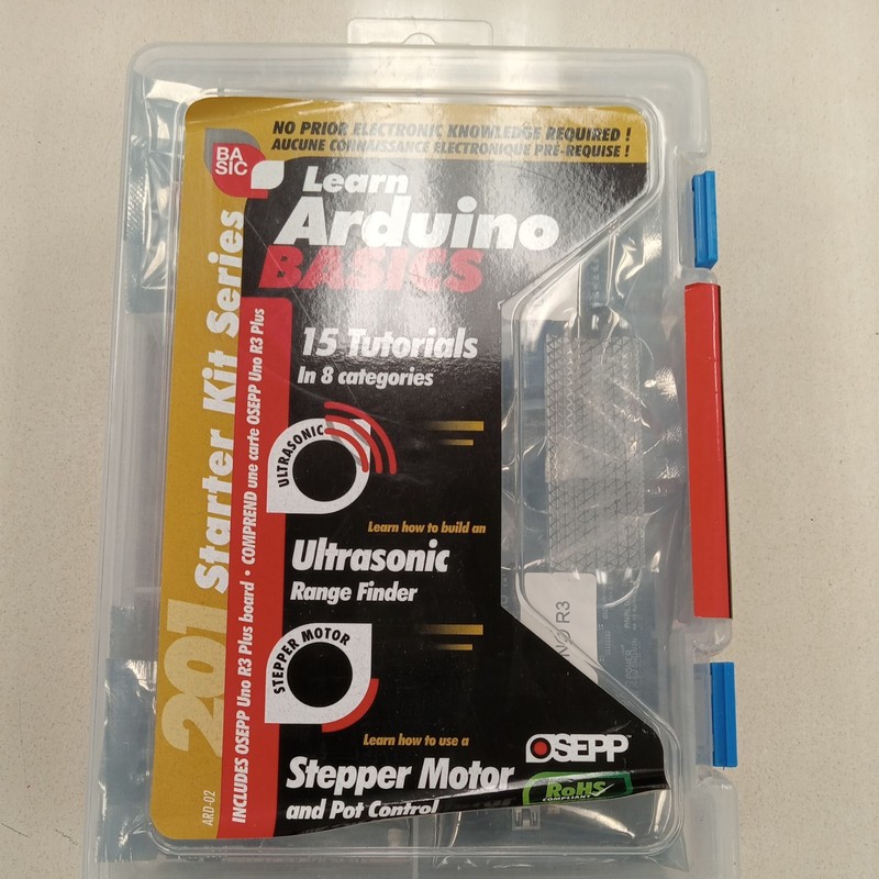 Arduino 201 Stepper Motor Starter Kit(Brand New) Sealed