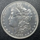 1878-CC Morgan Silver Dollar $1 XF Details Extra Fine Scratched Reverse Cleaned
