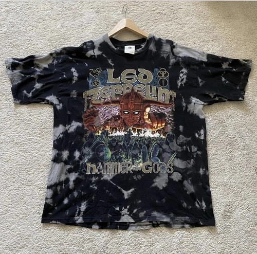 Rock Led Zeppelin Hammer Of The Gods Band Tour C Vintage vintage concert t-shirt, vintage, size XL, single stitch, B+ condition