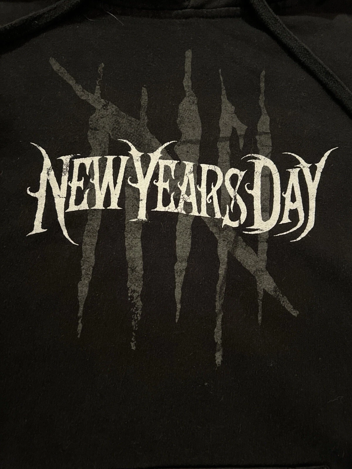 VALENTINO Felpa con cappuccio fascia Capodanno Taglia Large