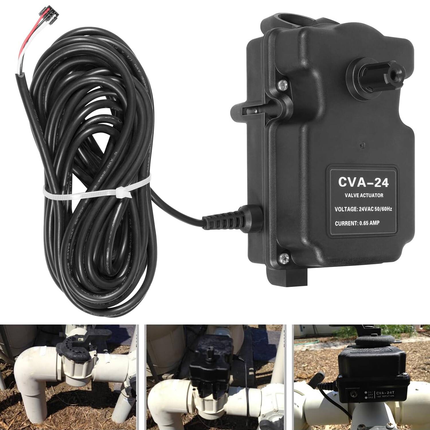CVA24T Valve Actuator 3Port CVA24T Valve Actuator for Pentair 263045 Valve eBay