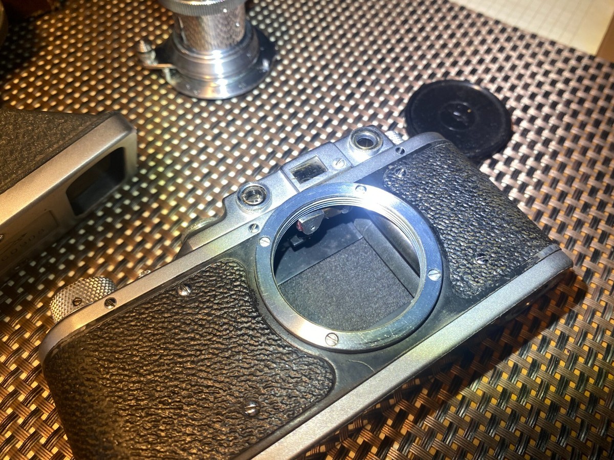 Zorki camera +STEREO Attachment Full Kit with Viewfinder Sn