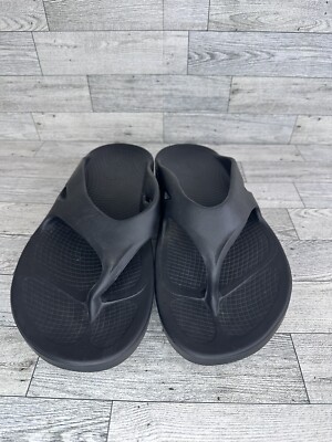 Oofos sandals, GUC OOFOS OOlala Gray Size 10 Comfort Flip-Flops Thongs Sandals  main image 2