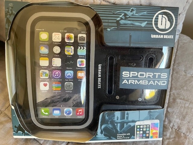 Black Sports Arm Band"Urban Beatz" Screen Protection 